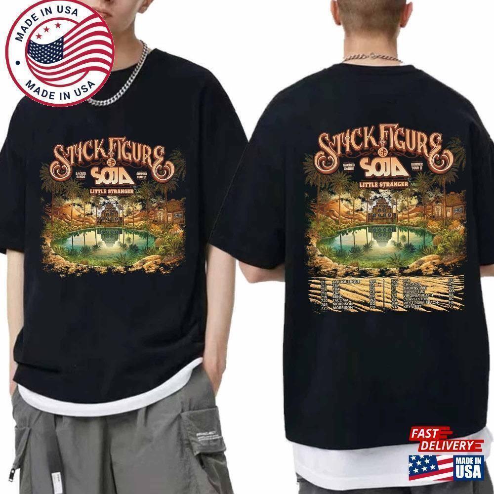 Stick Figure Sacred Sands Summer Tour Shirt 2 Sided